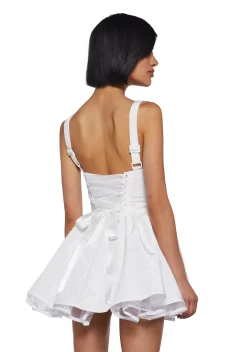 Sugar Thrillz Dresses*Magic Moves Corset Dress - White