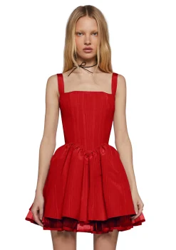 Sugar Thrillz Dresses*Magic Moves Corset Dress - Red