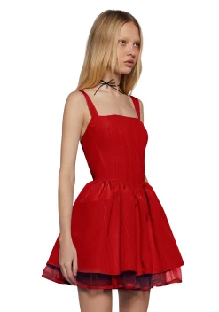 Sugar Thrillz Dresses*Magic Moves Corset Dress - Red