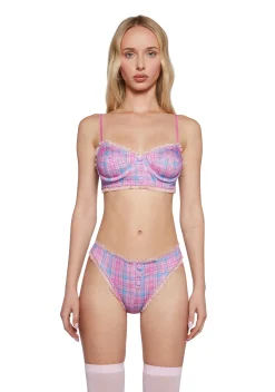 Sugar Thrillz Lingerie*Make Me Blush Bra Top