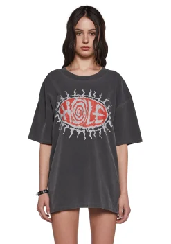 Dolls Kill x Hole Tops|Plus*Make Me Over Graphic Tee