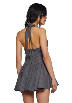 New Pink Dresses*Making Headlines Halter Dress