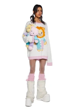 Sugar Thrillz Tops*Mane Attraction Knit Sweater