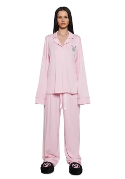 Playboy by Dolls Kill Lingerie*Mansion Nights PJ Set