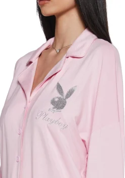 Playboy by Dolls Kill Lingerie*Mansion Nights PJ Set