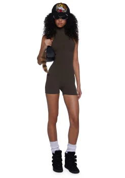 x_AEllen Jumpsuits & Rompers*Many Beats Lace Up Romper