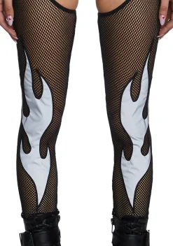 Club Exx Bottoms|Pants*Mark Of The Beast Reflective Chaps