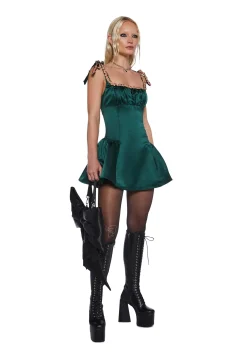 Sugar Thrillz Dresses|Mini Dresses*Mayfair Residence Mini Dress - Green