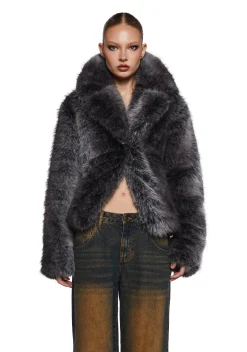 Generation Kiss Outerwear|Plus*Melora Faux Fur Coat