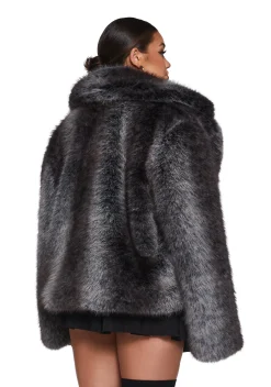 Generation Kiss Outerwear|Plus*Melora Faux Fur Coat