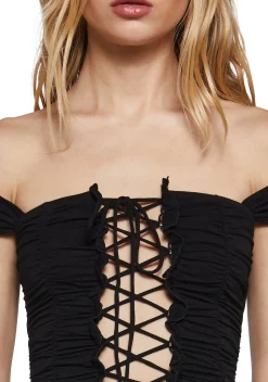 Generation Kiss Corsets|Tops*Mercedes Off The Shoulder Top