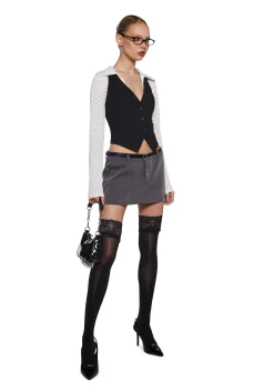 Generation Kiss Bottoms|Skirts*Meredith Suiting Mini Skirt