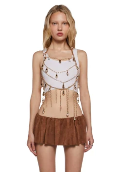 Current Mood Belts & Harnesses*Mermaid Days Shell Harness