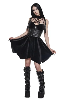 Widow Dresses|Mini Dresses*Midnight Omens Mini Dress