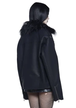 Widow Outerwear|Plus*Midnight Resurrections Moto Jacket