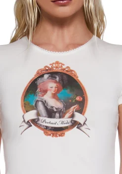 Sugar Thrillz Tops|Plus*Mirror Mirror Baby Tee