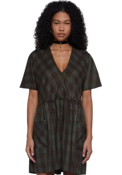 Widow Dresses|Plus*Miserable Now Babydoll Dress
