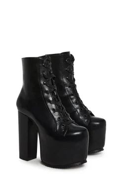 Current Mood Boots*Misfit Mentality Platform Booties