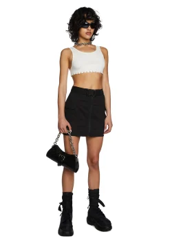 Poster Grl Bottoms|Skirts*Miss Behaving Cargo Skirt