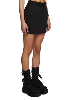 Poster Grl Bottoms|Skirts*Miss Behaving Cargo Skirt