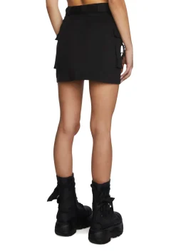 Poster Grl Bottoms|Skirts*Miss Behaving Cargo Skirt