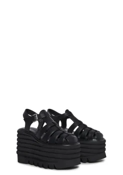 Current Mood Sandals*Miss Me Much Platform Sandals