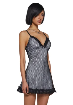 Widow Dresses|Mini Dresses*Misty Shed Ur Skin Fishnet Mini Dress