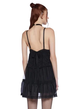 Widow Dresses*Mixed Magic Babydoll Dress