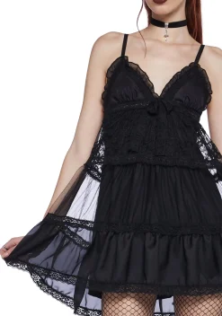 Widow Dresses*Mixed Magic Babydoll Dress