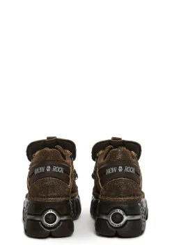 New Rock Flats*M-120N-C83 Chunky Oxford Shoes