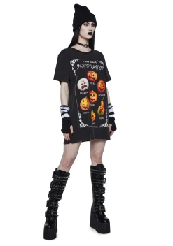 Trickz N' Treatz Tops*Mood Board Graphic Tee