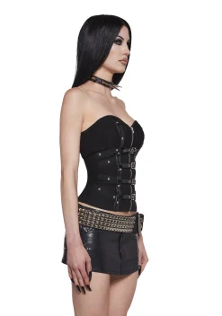 x_Dolls Kill Corsets*Moonlight Mood Corset Top
