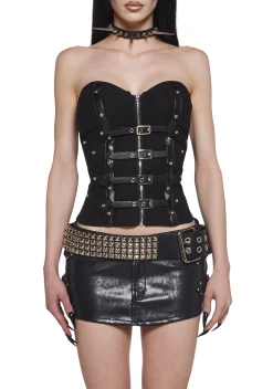 x_Dolls Kill Corsets*Moonlight Mood Corset Top