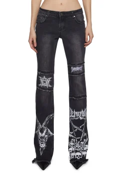 Widow Bottoms|Pants*Moonlight Pact Flared Jeans