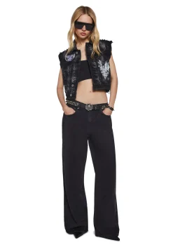 Widow Bottoms|Pants*Moonlight Pact Flared Jeans