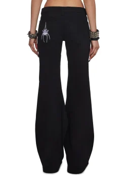 Widow Bottoms*Morbid Curiosity Flare Pants