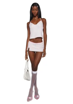 New Pink Matching Sets*Morning Bell Skirt Set