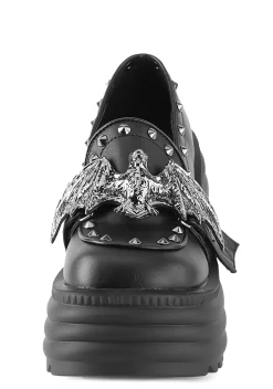 Demonia Boots|Platforms*Morte-56 Platform Loafers