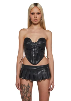 Namilia Corsets|Tops*Moto Cone Top