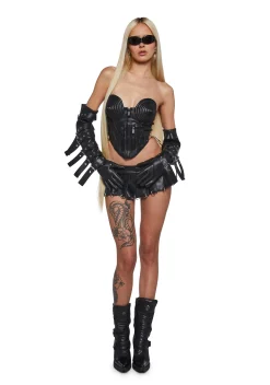 Namilia Corsets|Tops*Moto Cone Top