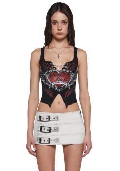 Current Mood Tops|Plus*Motorcycle Dreams Tank Top
