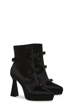 Widow Boots*Mourning Belle Heeled Booties