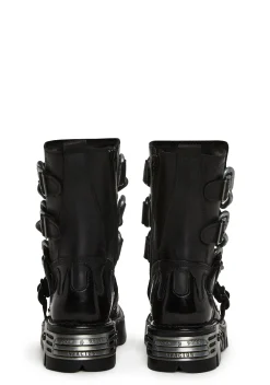 New Rock Boots*M-727-S5 Chain Reactor Combat Boots