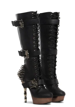 Demonia Boots*Muerto-2028 Heeled Boots