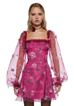 Sugar Thrillz Dresses|Mini Dresses*Multiple Proposals Mini Dress - Dark Pink