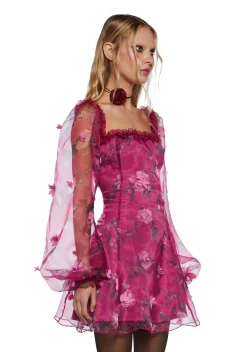 Sugar Thrillz Dresses|Mini Dresses*Multiple Proposals Mini Dress - Dark Pink