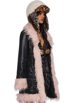 Current Mood Outerwear|Plus*Music Muse Faux Fur Jacket