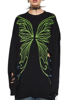 Current Mood Tops*Music Of The Heart Oversized Sweater