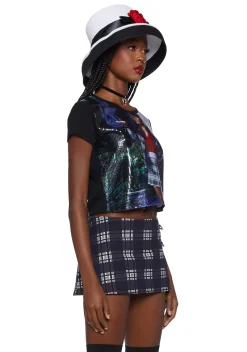 Dolls Kill x Clueless Tops*My Best Friend Baby Tee