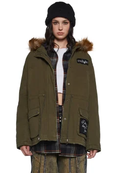 Dolls Kill x Twilight Plus*My Cold Beloved Twill Parka